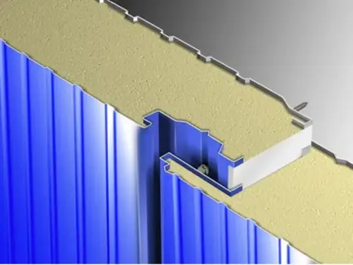 Pannello Coibentato Parete PUR Fissaggio a Vista 2